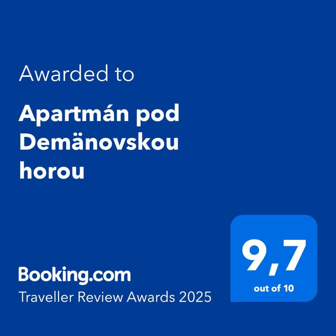 Apartman Pod Demaenovskou Horou Belá Exterior photo